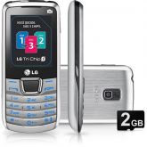 Celular LG A290 Desbloqueado Oi Prata - Tri Chip